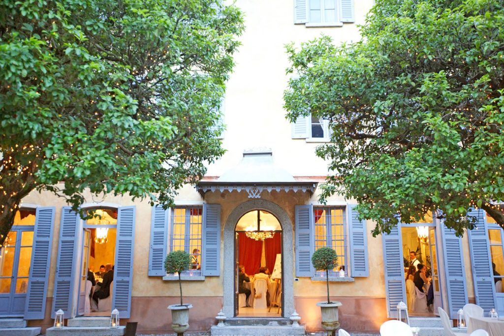 Villa Regina Teodolinda location wedding lake Como