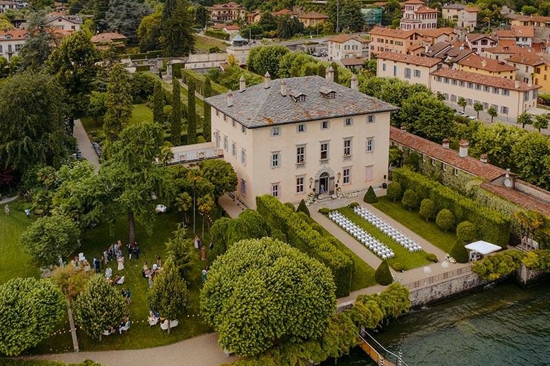 Villa Balbiano destination wedding Lake Como