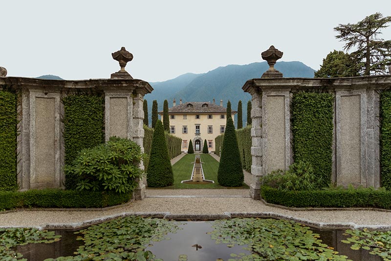 Villa Balbiano destination Wedding Lake Como