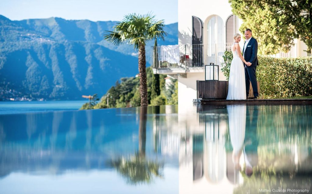 Anya and Tim's Wedding in Villa Lario