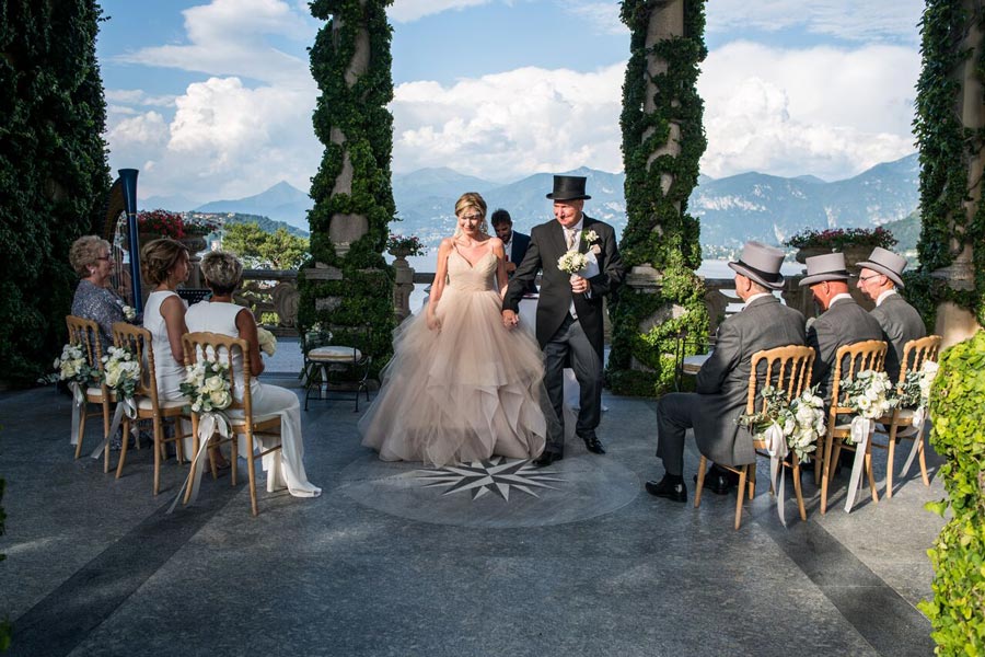 English wedding in Villa Balbianello Lake Como