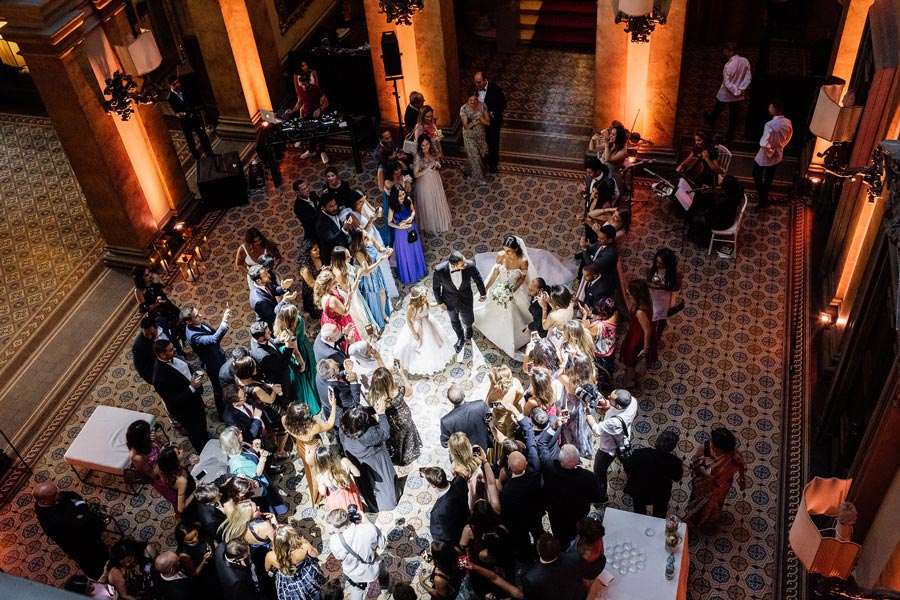Party wedding in Villa Erba Lake Como