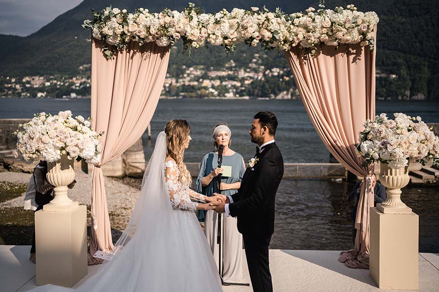 Shoaib and Hannah Wedding in Villa Erba Lake Como