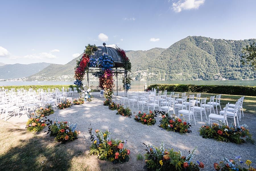 Andreea and Andrei's wedding Lake Como Villa Erba