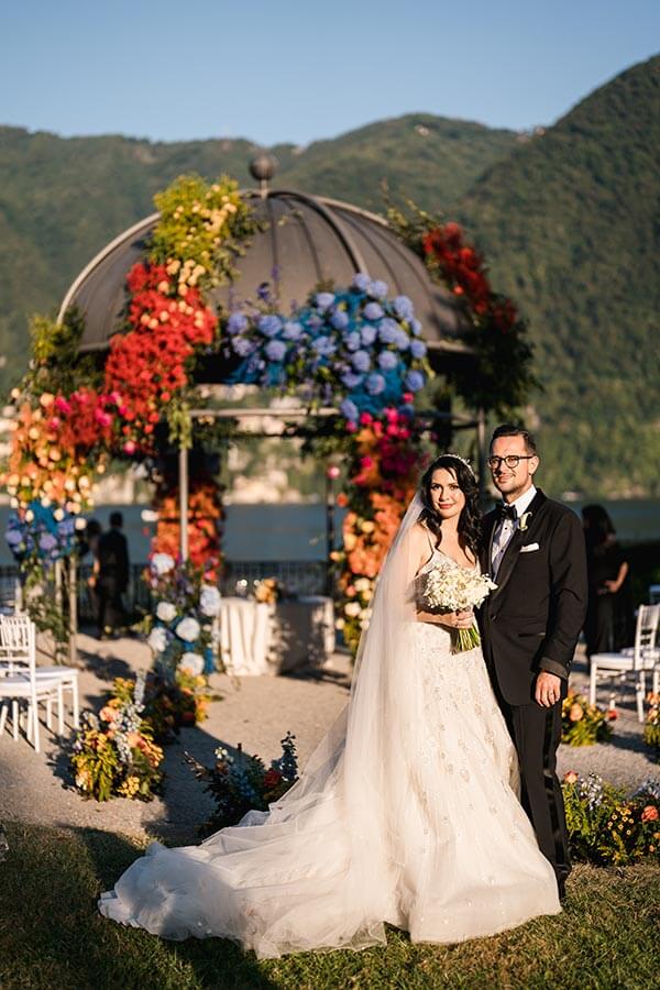 Andreea and Andrei's wedding Lake Como Villa Erba