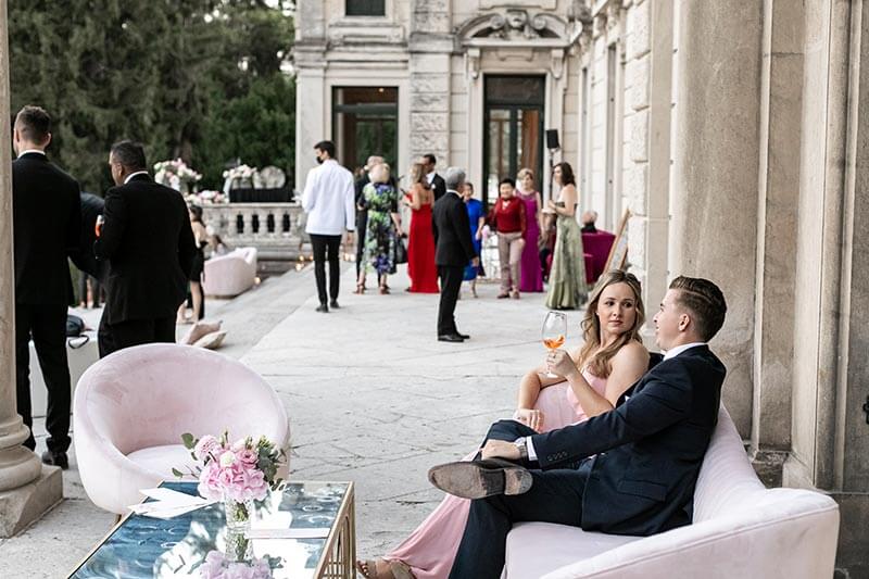 Abigail and Oliver's wedding in Villa Erba