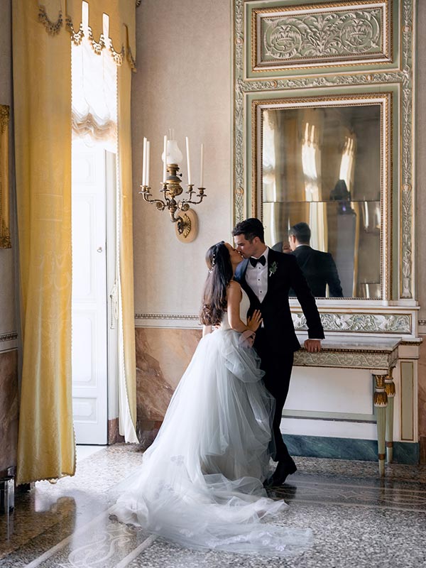 Nazli & Reid's wedding Villa Pizzo Lake Como