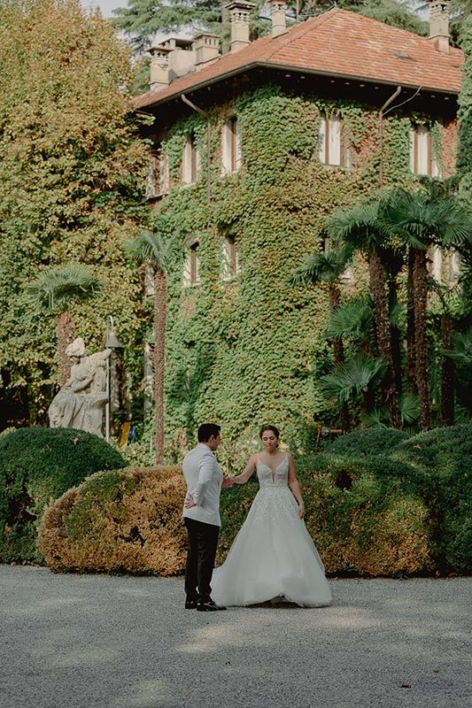 Muge and Kaan's wedding - Villa Erba Lake Como - 11