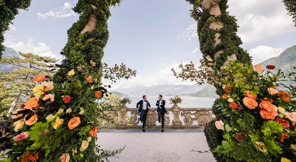 Ivan and Joseph's Wedding in Villa Balbianello