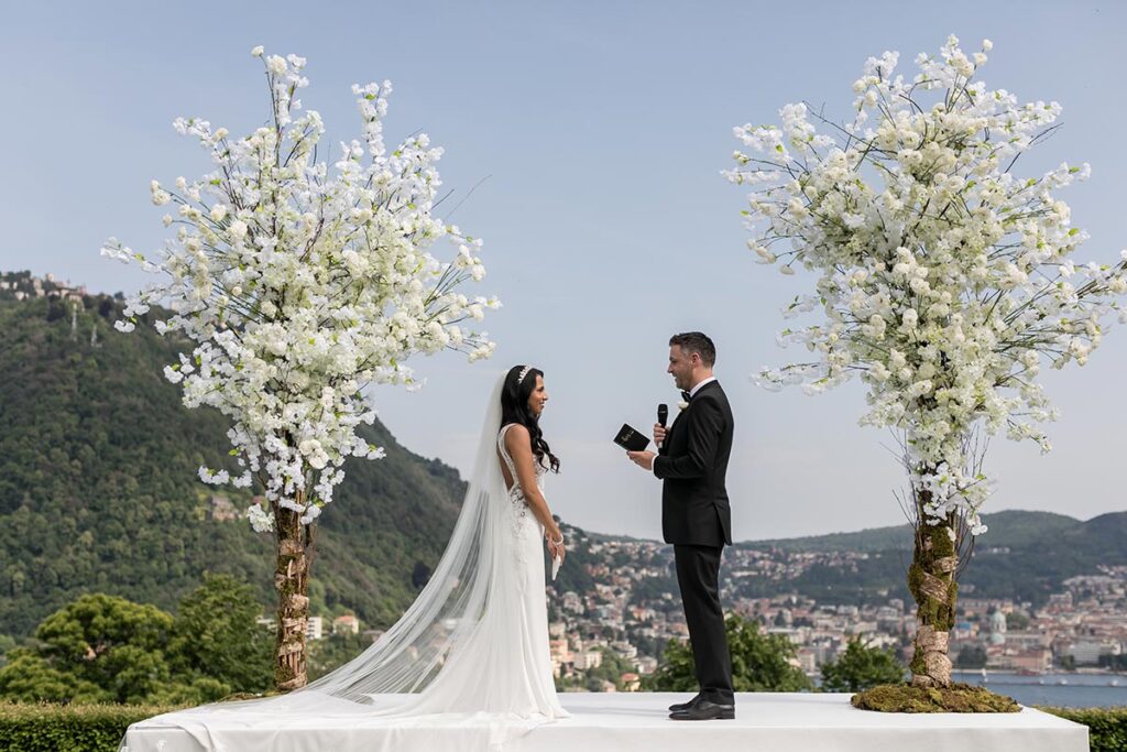 Jasmine and Neil's Wedding in Villa Bonomi