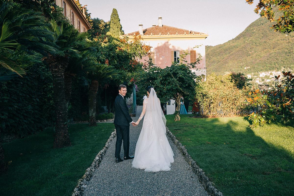 Theodora and Luca's Wedding in Villa Pizzo