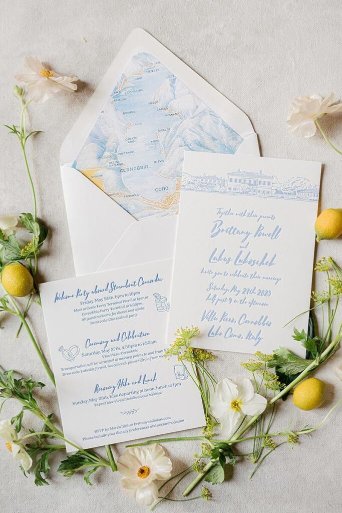 Wedding services Lake Como - Graphic Design - 7