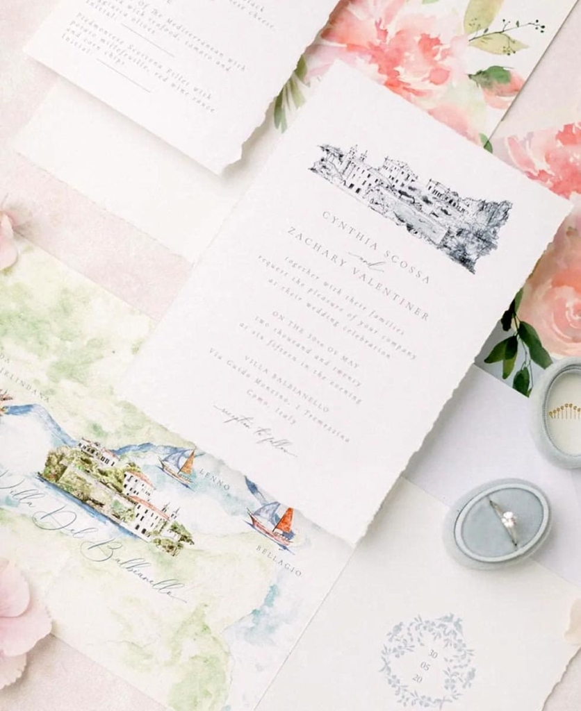 Wedding services Lake Como - Graphic Design - 6