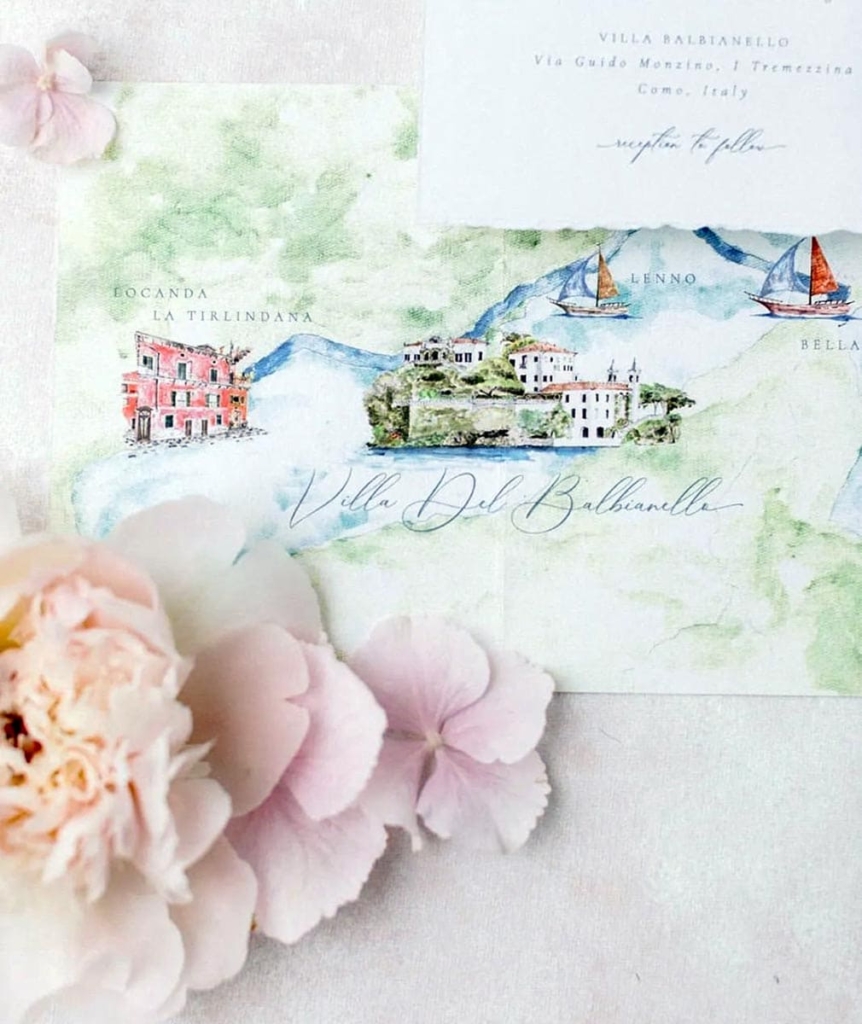 Wedding services Lake Como - Graphic Design - 5