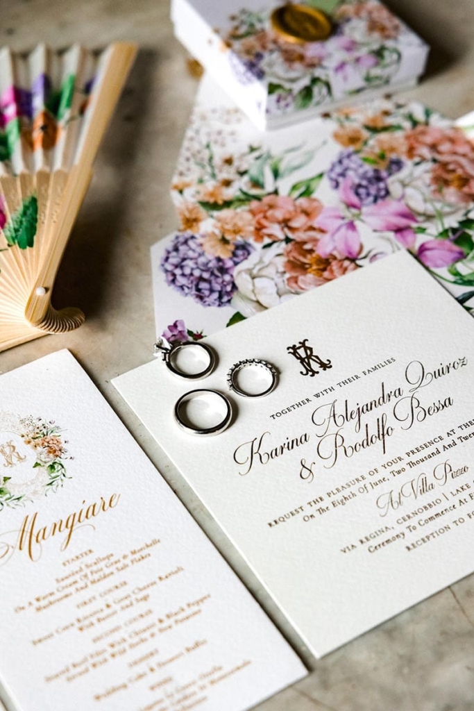 Wedding services Lake Como - Graphic Design - 3