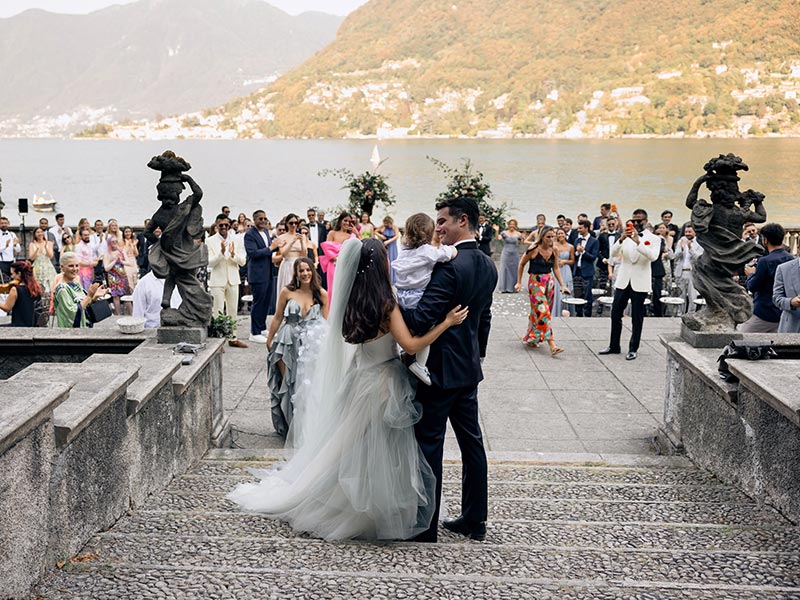 Nazli and Reid's wedding - Villa Pizzo Lake Como - 12