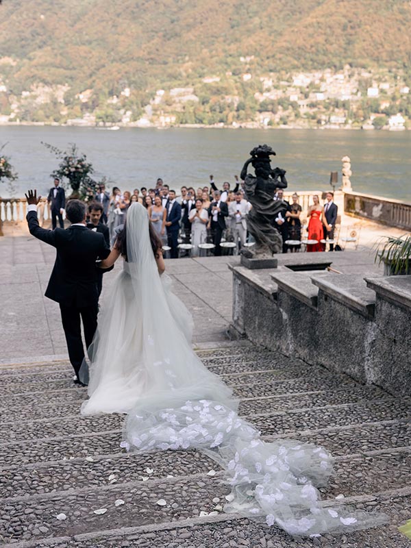 Nazli and Reid's wedding - Villa Pizzo Lake Como - 8